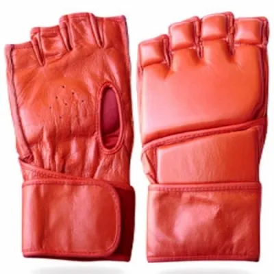 PU Leather Grappling Gloves